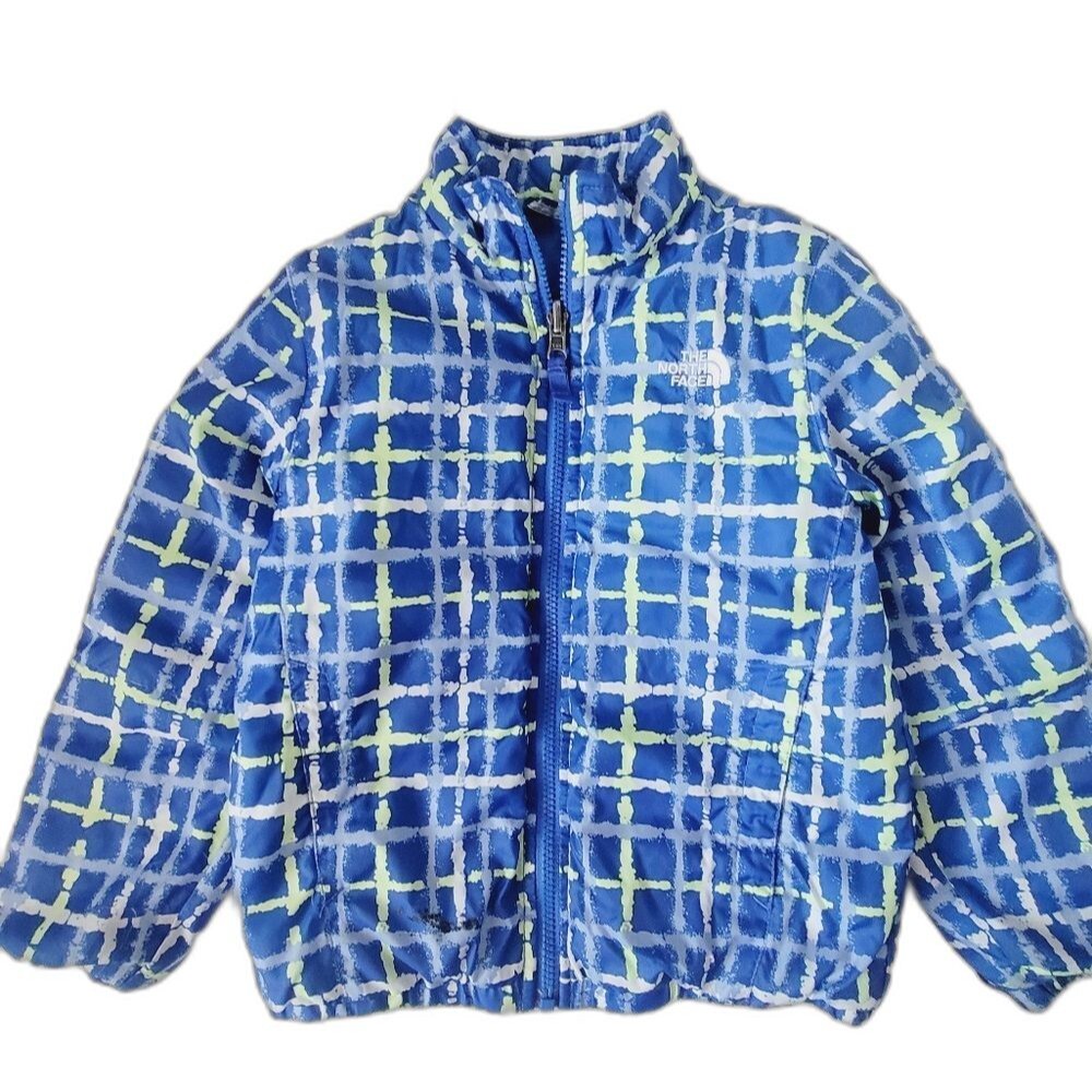 The North Face Kids unisex Blue Green Jacket Size XS 6